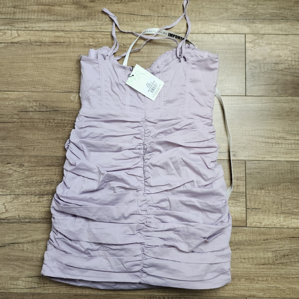 Mistress Rocks Lilac Mini Dress - Picture 7 of 16
